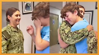 MOST EMOTIONAL SOLDIERS COMING HOME COMPILATION [upl. by Giamo880]