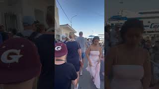 Boarding the ferry from Capri to Naples viralvideo travel love italy beach shortsvideoshorts [upl. by Nitfa829]