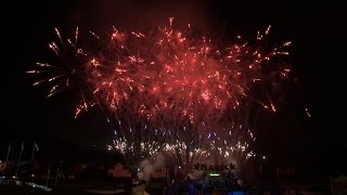 Erbacher Wiesenmarkt 2015 Feuerwerk [upl. by Leonhard]