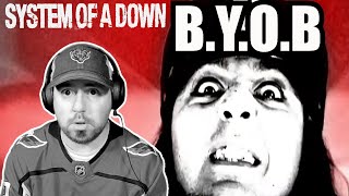 This was the craziest thing ever SYSTEM OF A DOWN quotBYOBquot  REACTION [upl. by Riane]