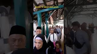 Santri jiarah ke banten malam 12 rabiul awal fypviral videoshort ulama bantenanakanak [upl. by Cos]