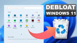 Debloat Windows 11 With Ease in Just 9 Minutes [upl. by Tsirc]