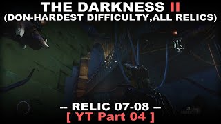 The Darkness 2 walkthrough part 4  Don hardest difficulty All relics No commentary ✔ [upl. by Launam]