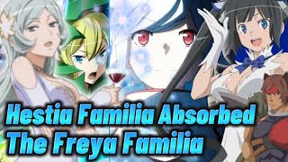 Hestia Familia Became Strongest After Absorbing Freya Familia Danmachi Season 5 [upl. by Attikram122]