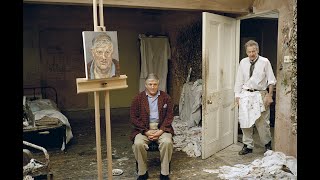 A Meeting of Two Titans  Lucian Freud’s Portrait of David Hockney [upl. by Ylrebmi131]