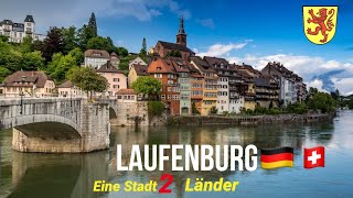 Diese Stadt ist in ZWEI Ländern 🇩🇪🇨🇭  Laufenburg [upl. by Nomled]