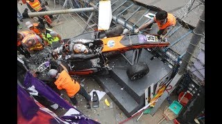 SHOCKING German Driver Sophia Flörsch Huge Crash At Formula 3 Macau Grand Prix  18112018 [upl. by Avika192]