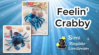 Feelin Crabby Isomalt Crabs Simi Isomalt Livestream Playdate [upl. by Ecertak]