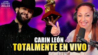 CARIN LEÓN SORPRENDE con su VOZ en los LATIN GRAMMY  VOCAL COACH reaction amp Analysis [upl. by Yann]