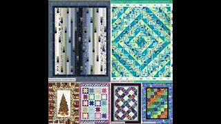 Free Quilt Patterns from Jordan Fabrics A Mix of Modern and Traditional [upl. by Enella]