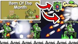 Growformer IOTM Review RIP Legend Bot December Item Of The Month  Growtopia [upl. by Gunner737]