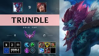 Trundle Top vs Sett Godlike  EUW Master Patch 1415 [upl. by Glynda888]