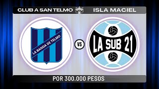 POR 300000 PESOS 💰  EN LA ISLA MACIEL 🔥⚽ LA SUB 21 VS LA BDA DE TELMO [upl. by Asyl781]