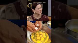 😮Hania Amir Sab se Zada Kya cheze Khana Pasnd krti hahow to make bun kabaabshortsyoutubeshorts [upl. by Lan]