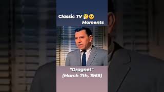 Some Things Never Change  Dragnet TV Series 1968 🤔😏 [upl. by Enedan691]