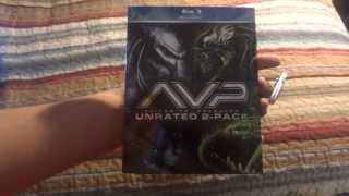 Alien Vs Predator Unrated 2 Pack Unboxing AVPBluRay [upl. by Steinman]