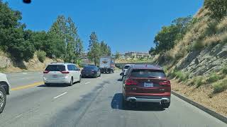 Topanga Canyon Blvd Chatsworth to 118E to Reseda 62024 [upl. by Sadiras]