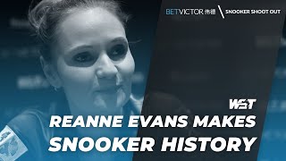 Reanne Evans Beats Stuart Bingham On TV  BetVictor Shoot Out [upl. by Mail]