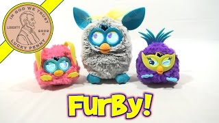 Furby Raincloud Fussby and Loveby Party Rockers  iPod App Features amp Interaction [upl. by Brigg]