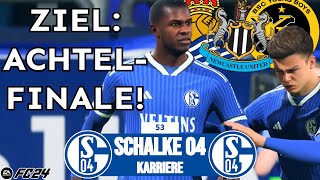 KAMPF ums ACHTEFINALE ⚔️😮‍💨😱 Schalke Karriere 53  EA FC 24 [upl. by Andrey]