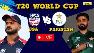 PAK Vs USA Highlights 1st Innings Pakistan Vs United States Of America Scorecard I T20 WC 2024 [upl. by Arriec644]