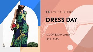 DRESS DAY  FG Live [upl. by Ekusuy]