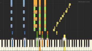 Ryuichi Sakamoto  Thousand Knives Piano Tutorial Synthesia Cover [upl. by Herbert]