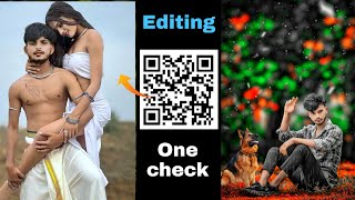 QR CODE PHOTO EDITING  One Click Photo Editing  qr code  photo editing  Snapseed QR Code [upl. by Inalan8]