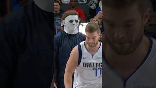 This Mavs Halloween game is hilarious 😂 [upl. by Etyak612]