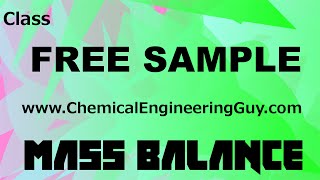 Stoichiometry and Equation Balancing for Mass Balance MB1 231 [upl. by Cliff]