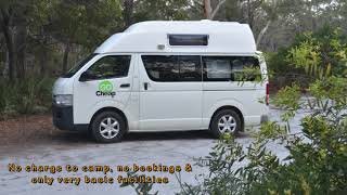 Moulting Bay Campground Binalong Bay of Fires St Helens Ansons Bay [upl. by Siskind]