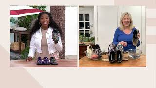 Sloggers Waterproof Spring Fun Garden Shoes on QVC [upl. by Aleet543]