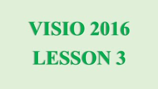 Best electrical drawing softwarevisio 2016 Lesson 3 [upl. by Amabil188]