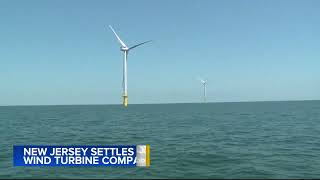 New Jersey settles with wind turbine company [upl. by Aidualc796]