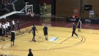 Dominate the 23 Zone Using Stack Plays  Basketball 2016 69 [upl. by Publias]