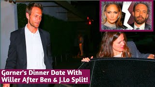 Jennifer Garner Enjoys Dinner with Boyfriend John Miller in LA After Ben Affleck amp JLo Divorce [upl. by Eillit]