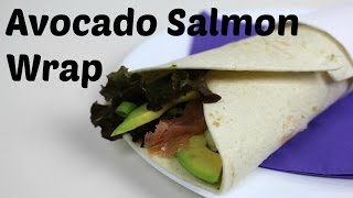 Avocado Salmon Wrap  Avocado Lachs Wrap  Sooo Good [upl. by Laud]