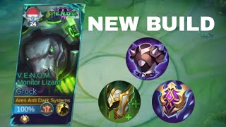 New Grock Build at Beginning of Season 34  Grock Best Build 2024  Grock Gameplay  MLBB mlbb [upl. by Frangos]