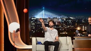 Milos Teodosic MAKES 3 CONSECUTIVE Shots on Baby Hoop  Veče S Ivanom Ivanovićem TalkShow [upl. by Inohs856]