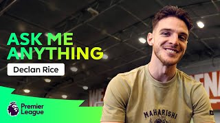 BIGGEST CHARACTER AT ARSENAL amp FAVOURITE PRO WRESTLER 👀  Declan Rice  Ask Me Anything [upl. by Aed]