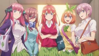 5toubun no Hanayome  Opening Full 『Gotoubun no Mirai』by Nakanoke no Itsutsugo [upl. by Fem]