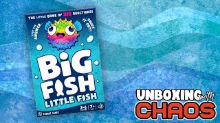 Big Fish Little Fish  UNBOXING  GAMEPLAY [upl. by Ahsemac497]