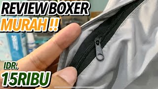 CELANA PENDEK BOXER PRIA SUPER MURAH  CUMA 15 RIBUAN AJA  KAIN HALUS COCOK BANGET UNTUK REBAHAN [upl. by Laeira979]