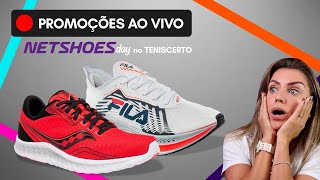 🔴 PROMOÇÕES de TÊNIS AO VIVO  Netshoes Day [upl. by Aitram]