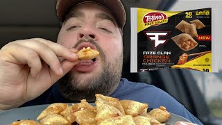 Totino’s Faze Clan Orange Chicken Pizza Roll Review [upl. by Aseretairam883]