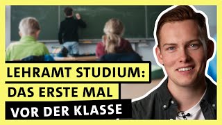 Lehramt Gymnasium studieren Das erste Mal vor der Klasse  alpha Uni [upl. by Johnsten655]