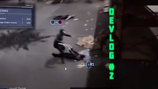 SpiderMan 2023  Devlog 2  Slide Dodge  Frigon Tech [upl. by Eiliak]