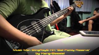 Music Man StingRay5 HH quotBall Family Reservequot by KengBassist [upl. by Sarazen]