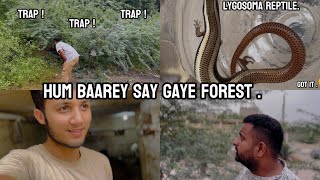 Baarey say hum Gaye Jungle mein 😲  Lygosoma lizard 😨 Trap  Pet Vlog  Noni Goshi World 🌎 [upl. by Izzy366]