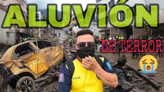 ALUVIÓN Y DESASTRE EN ECUADOR [upl. by Ednil106]